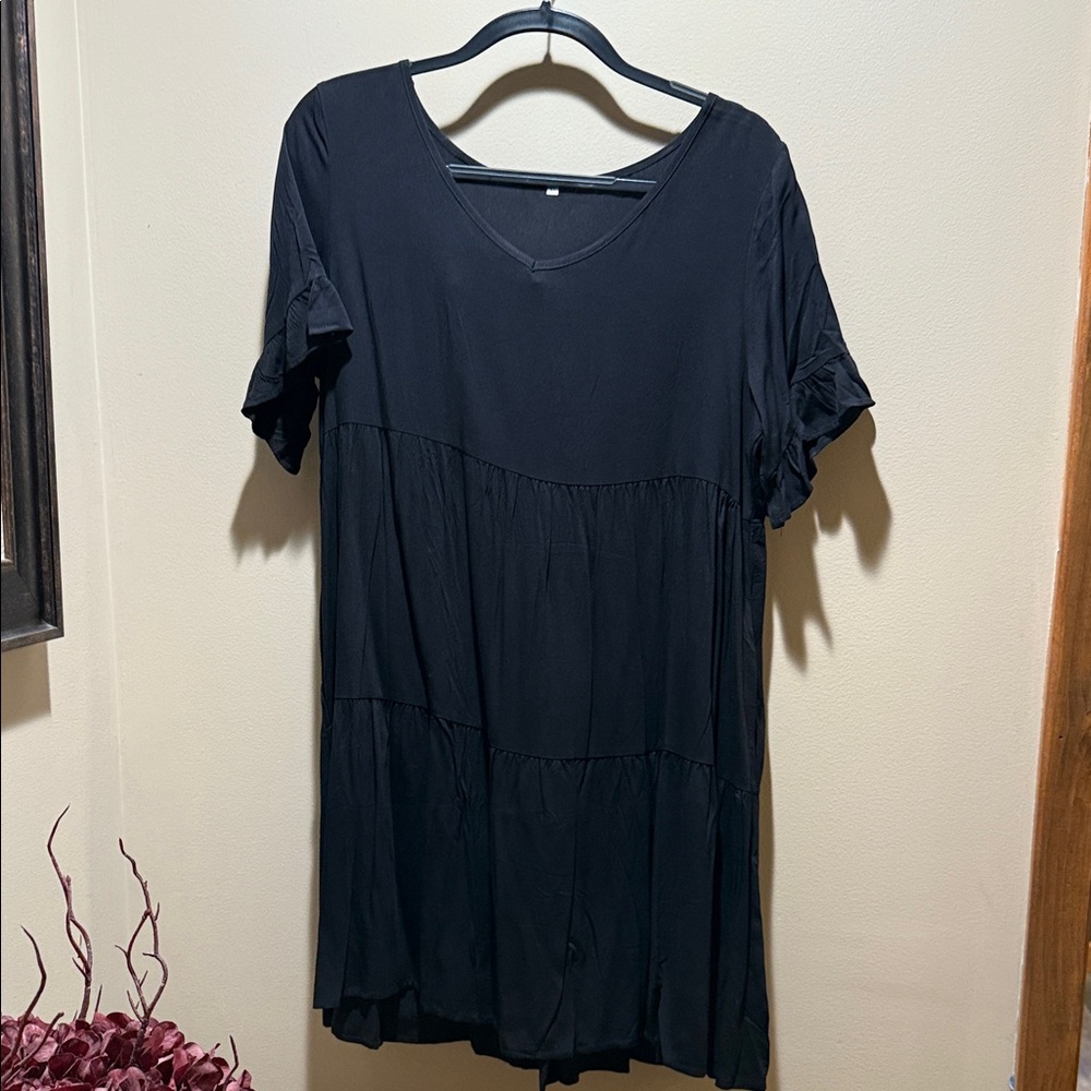 Elegant Black Women's Top